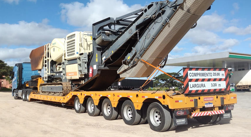 Transporte de máquinas
